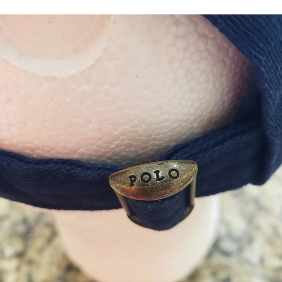 POLO RALPH LAUREN LIMITED VARSITY POLO BEAR 🐻 LOGO NAVY CAP HAT OSFA $49 NWT - Picture 6 of 9